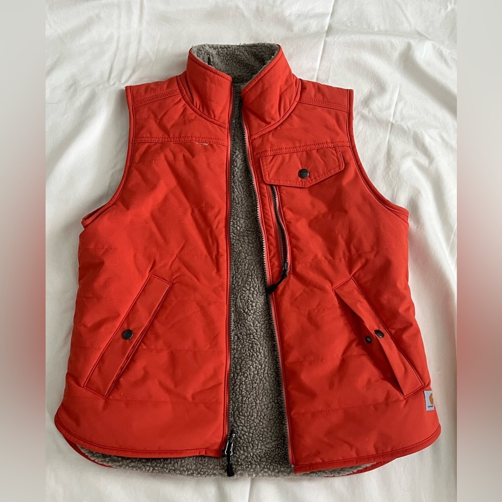Carhartt insulated vest.